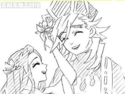 这个if世界线还是太好吃了 #鬼灭之刃 #嘴平伊之助 #童琴 #if #鹅滴神片