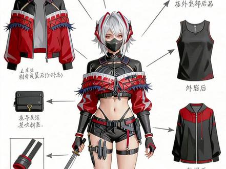 三角洲行动角色拆解豆包ai指令教程来了~#三角洲行动 #ai分解图 #豆包ai #豆包P图已经nextlevel了