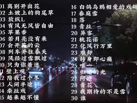 2025火爆热歌30首#热门歌曲#抖音热歌推荐