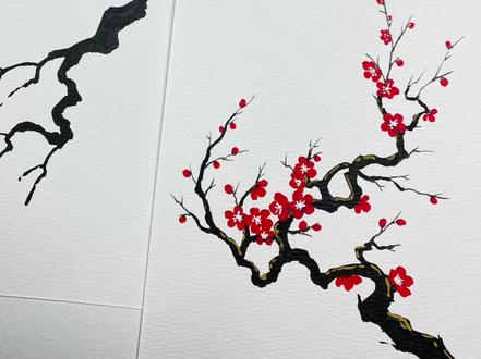 超简单!五种花型画梅花~ 掌握梅花五种花型与枝条画法,并附一张实操练习,大家假期赏梅的时候记得画一画哦~
#画画其实很简单 #跟着抖音学画画 #丙烯马克笔 #绘画教程 #艺术种草指南