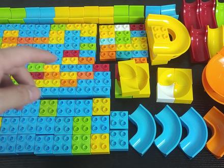 178颗粒滑道第二个造型教程 #积木教程 #滑道积木搭建 #滑道积木diy #滑道积木教学 #儿童积木视频