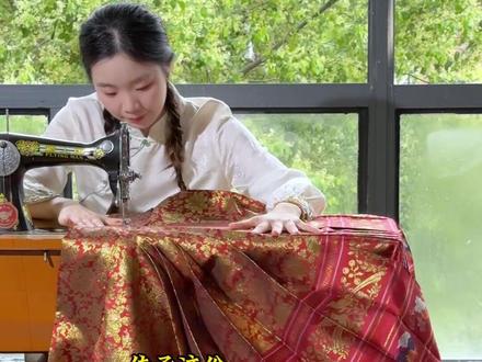 为结婚准备的99件小事——自制马面裙敬酒服 #马面裙 #骑马