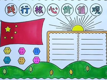 有线稿,可打印。
简单漂亮的践行核心价值观手抄报模板线稿教程来了。
#手抄报#践行核心价值观手抄报#社会主义核心价值观手抄报 #小学生手抄报 #万花尺