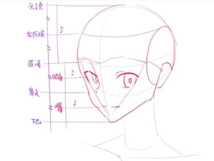人物头部绘画 一套方法搞定所有角度人物头部!延续上期头部结构观察法,多角度实操演示,从画圆、标侧面、找中线、定下巴到带出脖子,一步步拆解起形逻辑,新手也能轻松上手,五官细节后续单独出教程!#画画 #零基础绘画 #头部画法 #绘画干货 #美术教学 #新手学画画
