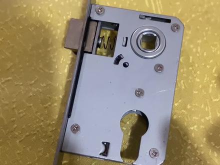 室内门常见木门 小50锁体完整拆解安装