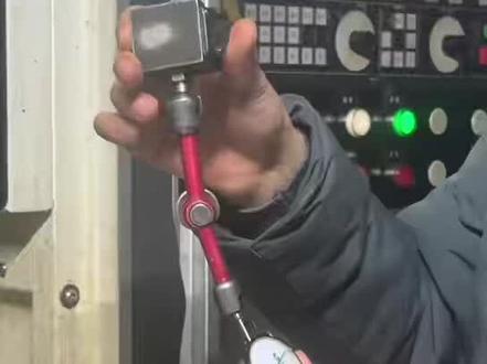 教徒弟的第一天#CNC #徒弟#杠杆百分表