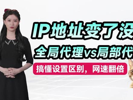 全局代理IP地址变了没?全局代理与局部代理到底该怎么选? 想一边高速打国际服游戏一边用国内聊天工具?一招教会你设置代理规则#IPIPGO