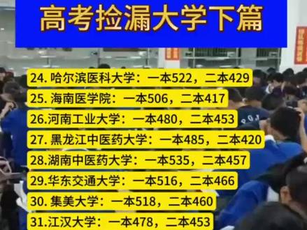 高考捡漏本科大学#高考捡漏本科 #高考 #本科 #大学