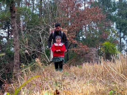 玥玥和爸爸的农村生活 #我家姑娘长大了 @DOU+小助手