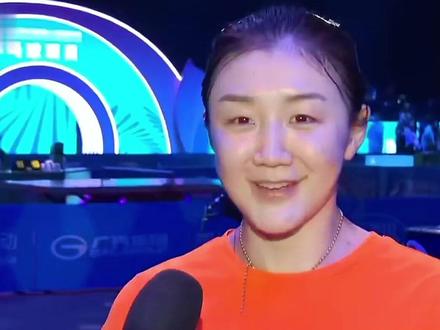 陈梦回归后看到大家感觉好亲切!9个月未比赛,李隼仍看好她夺冠