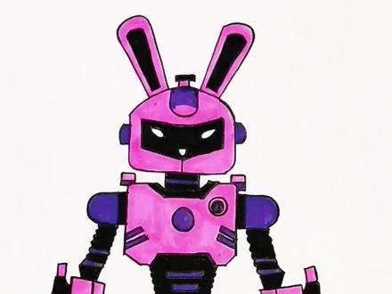 大家超喜欢我画的机器人🤖了,都讨厌姐姐画的机器人🤖,哼💢💢💢#脑洞大开 #亲子 #机器人 #一起学画画 #儿童创意手工