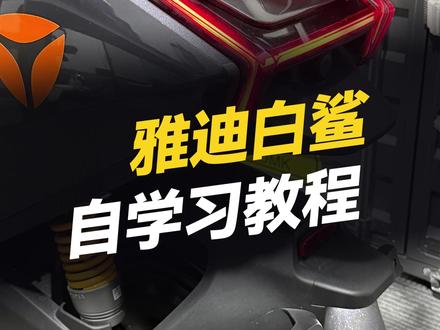雅迪车型自学习教程,视频车型为雅迪白鲨 #凌博 #雅迪电动车 #凌博X系列 #凌博电机 #电摩