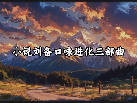 小说刘备口味进化三部曲#文荒推荐#每日推文#春节必看#小说#电子书