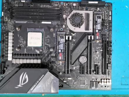 华硕X570主板居然被猫给尿了,点不亮