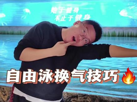 自由泳换气根本吸不到气?改变这四点轻松游起来#游泳 #0基础游泳教学 #自由泳练习 #自由泳换气 #运动