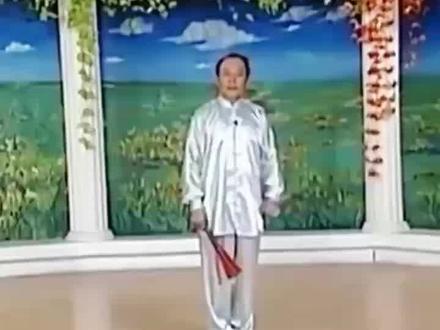 第一套太极功夫扇:李德印老师第一段(下)分动教学!