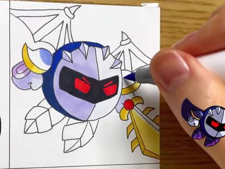 FNF创意手绘:超可爱,如何画出【星之卡比】模组中的所有角色?