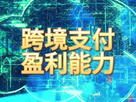 跨境支付,盈利最强的10家企业 #跨境支付 #盈利能力