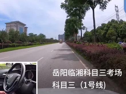 临湘·科目三!1⃣️号线#逢考必过