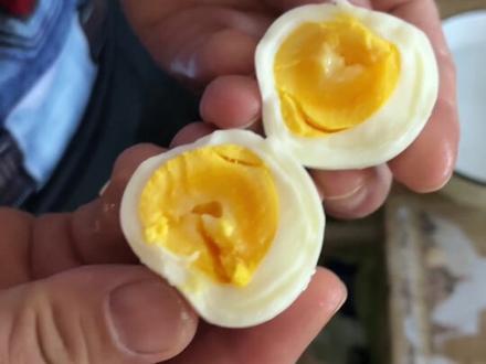 跟着蛋神来煮蛋吧!加入蛋门!蛋门永存!开水下锅,注意水一定没过鸡蛋,出锅时间八分半到九分12秒的都挺好吃的!#在家做美食 #早餐吃什么 #记录生活 #鸡蛋的神仙吃法 #煮鸡蛋