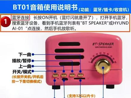 BT-SPEAKER音响使用说明书
