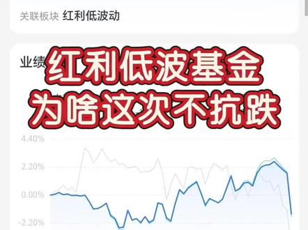 稳健的红利基金为啥❓这次也没逃过大跌📉📉📉#红利基金 #红利低波 #基金 #投资 金融#金融常识普及