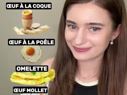 突击检查!如何用法语表达不同做法的“鸡蛋” #法语 #法语学习 #法语入门 #法语教学 #法语口语