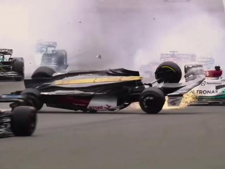 中国车迷最难熬的一天#方程式赛车#周冠宇#事故 #方程式赛车