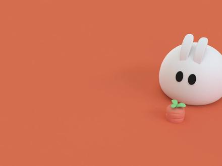 【Kurt】C4D新手向动画教程:Q弹的兔子汤圆 P2 - 渲染与布光 #C4D #C4D教程