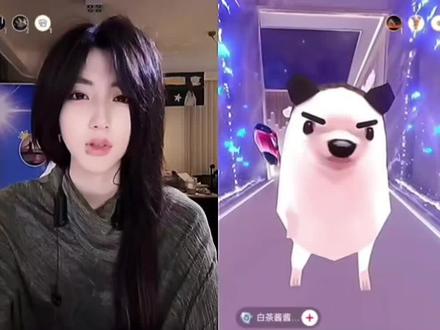 随机PK,对面主播很可爱哦,结尾也是得到了桃心的亲亲
#虚虚小心 #忍豆豆和小米粒 #白茶酱酱w #直播切片