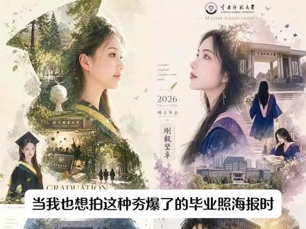 夯爆的毕业照海报ai指令制作来啦!#毕业季 毕业照ai指令 #chatgpt毕业照给到夯 #毕业照 #剪映 #剪映图片设计 毕业照ai指令 剪映ai生成毕业照口令
