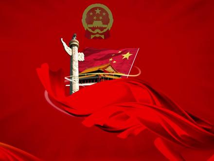 新鲜出炉的国徽、国旗图案,拿走不谢!#国徽 #华为息屏壁纸