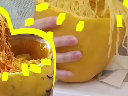 金丝瓜?!能拉丝的瓜??#抖音美食创作人 #