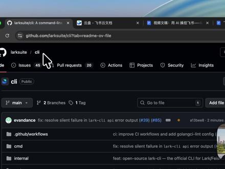 分享完整教程+案例+思考。 飞书开源CLI,ClaudeCode帮你丝滑操控 #claude #AI教程 #飞书