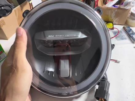小牛nx nxt原厂改110W透镜大灯教学#技术活 #技术活一般人不来 #手艺活 #纯手工打造