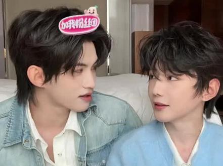 #双人互动 #明星合照 太高兴了,又看到他俩直播了