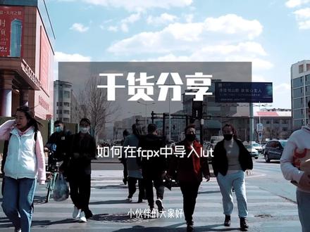 如何在fcpx中套lut,还想学习什么,评论区告诉我#超吉创作者联盟 #22度吉林市 #后期制作 #教程