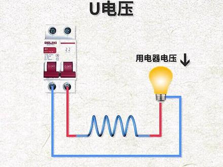 电线绕圈居然会降低用电器电压#电工