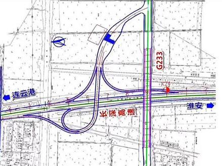 据悉,233国道跨长深高速处拟新建伊山互通(原灌云西互通北移),长深高速连淮段也要拓宽啦!#交通 #灌云