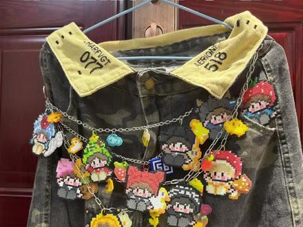 拼豆日记6(粉丝投稿):十个勤天 这算物料吗?#拼豆 #拼豆教程 #手工 #热门 #十个勤天
图纸来源🍠:色号@少女帕恰狗
图纸@以七木
小鼻嘎色号@小糕bull