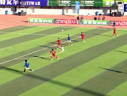 伊宁县队26号球员李宗儒 拍马赶到 打破僵局一分领先#大喀超#喀什#足球#喀什杯#喀什杯总决赛