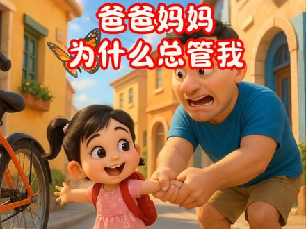 晚安睡前故事:儿童情商与人格培养《为什么爸爸妈妈总管我》 #创作者中心 #创作灵感 #儿童睡前故事 #绘本故事 #儿童故事