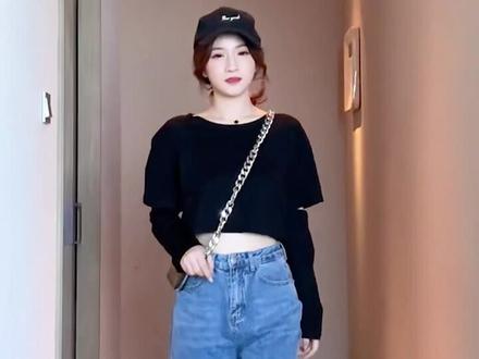 上身较短的女生看过来,教你如何搭配衣服~#搭配早秋 #小个子穿搭 #我要上热门我上热门热门热门热门