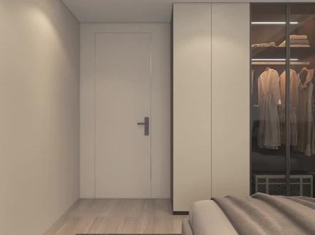 一分钟教会你如何做极窄边框门#酷家乐