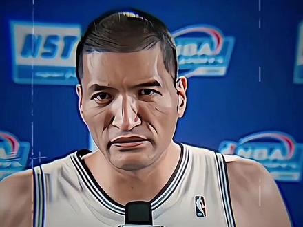 巴特尔十年篮球生涯无人知,一句高远万人识 #巴特尔 #篮球🏀