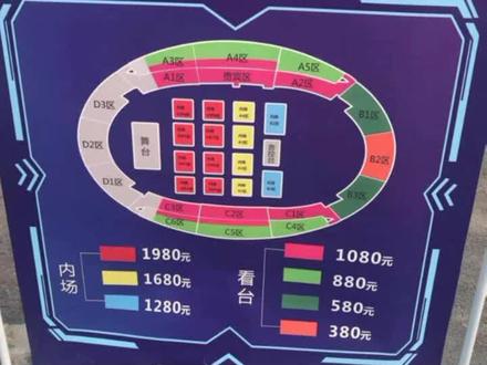 演唱会座位分布,希望能帮到你们🤣🤣🤣