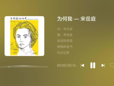 虽然小众,但越听越上头。#有些歌是用来认领灵魂碎片的 #宋岳庭 #为何我