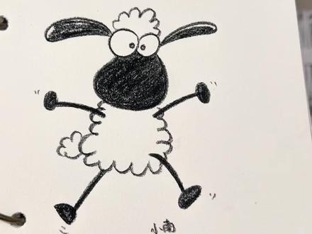 小羊咩咩 | 随意画就很好看🐏
#手绘作品 #简笔画