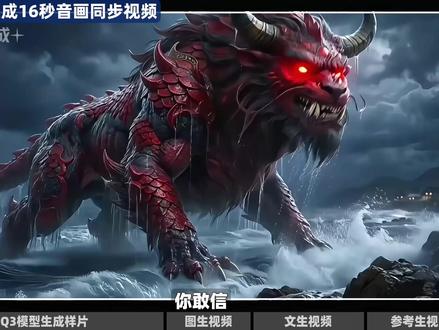 “过年”究竟是怎么来的?当我用AI复活了年兽…… #AI #AI视频