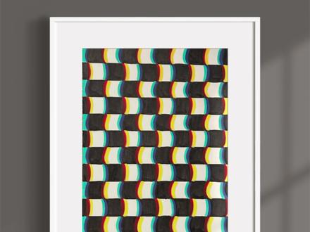 第一百零一幅,视错觉超强画,适合亲子涂色哦!平安夜快乐 #绘画教程 #每日一画 #丙烯画 #平安夜 #创作灵感 临摹的是@周丽萨的禅空间 老师的作品